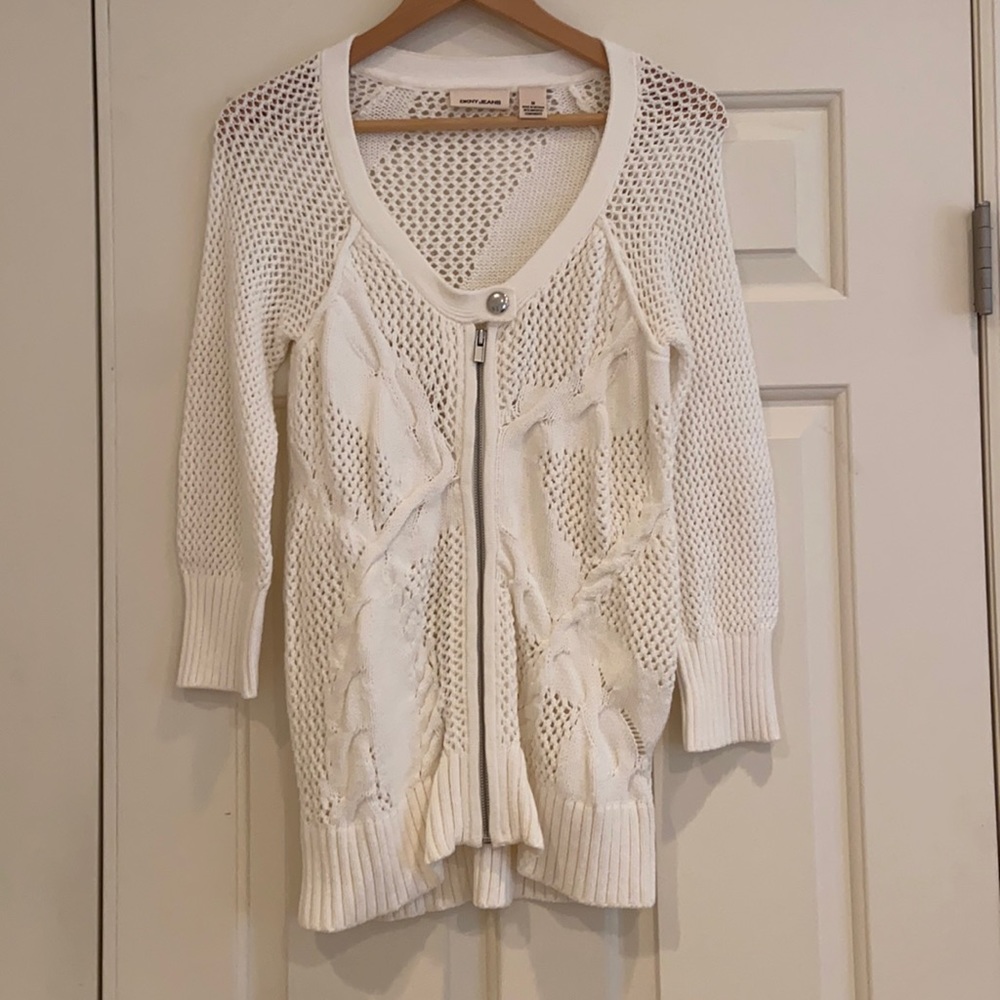 DKNY White Sweater
